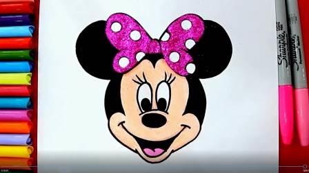 米妮简笔画 米妮简笔画图片