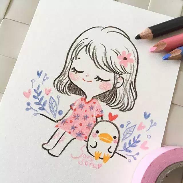 人物 简笔画 人物简笔画简单又好看