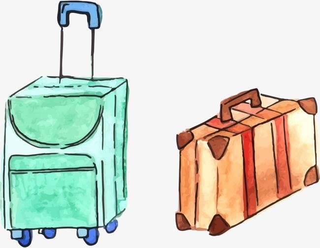 行李箱简笔画 行李箱简笔画可爱
