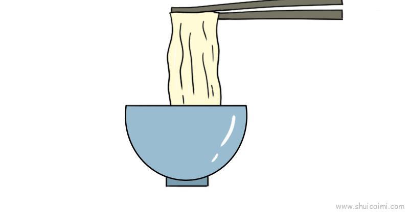 noodles儿童画怎么画 noodles简笔画简单