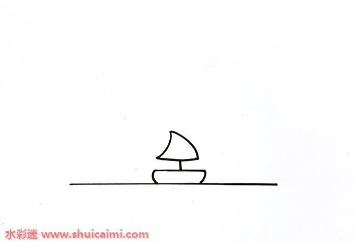 夕阳怎么画 夕阳简笔画简单好看带颜色