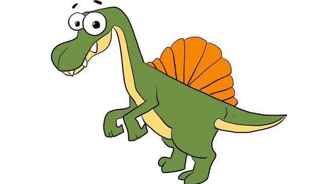 简笔画恐龙 简笔画恐龙图片大全涂色