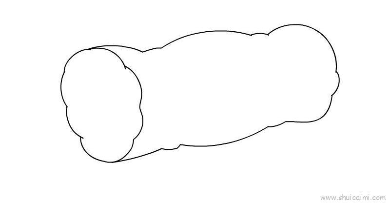 睡袋儿童画怎么画 睡袋简笔画好看
