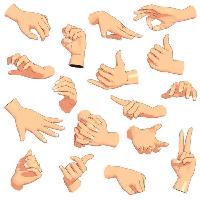 手简笔画 手简笔画图片大全