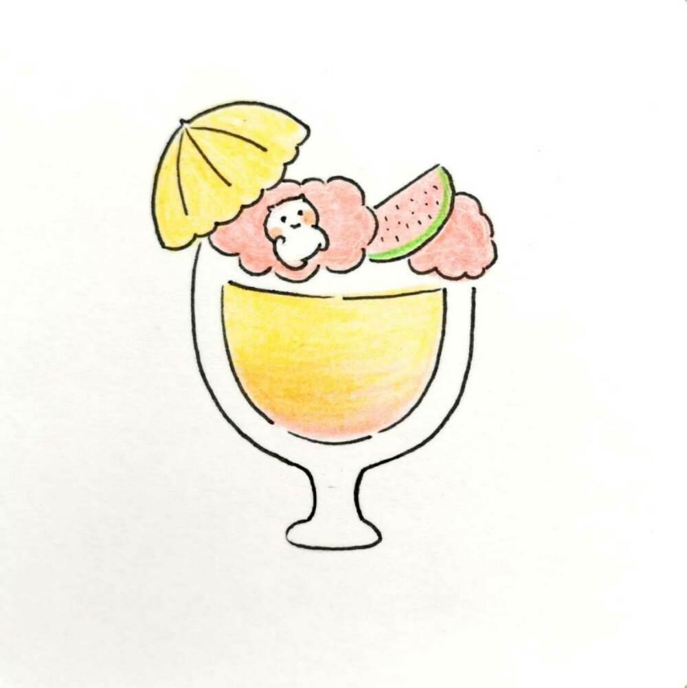 食物简笔画 食物简笔画零食