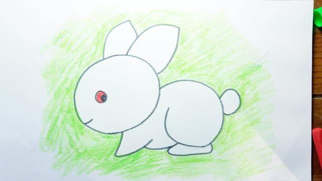 小白兔的简笔画图片大全 小白兔的简笔画图片大全可爱简单