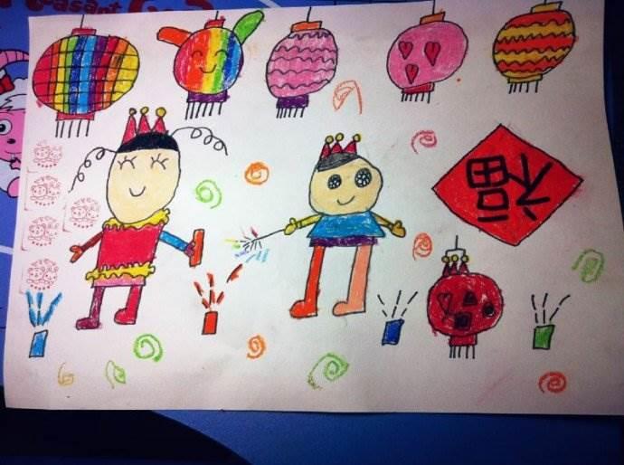 春节简笔画简单又漂亮2023 春节简笔画怎么画