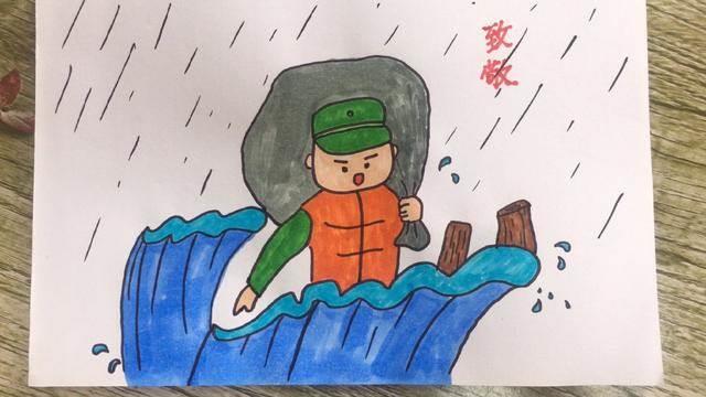 英雄人物简笔画 英雄人物简笔画儿童画