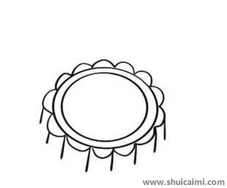 月饼儿童简笔画