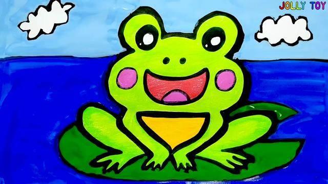 简笔画青蛙怎么画 儿童画青蛙简笔画图片大全