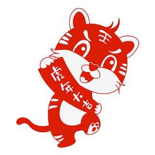 老虎简笔画 老虎简笔画可爱