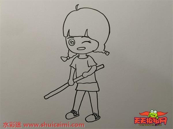 五一劳动节人物怎么画 五一劳动节人物简笔画漂亮卡通