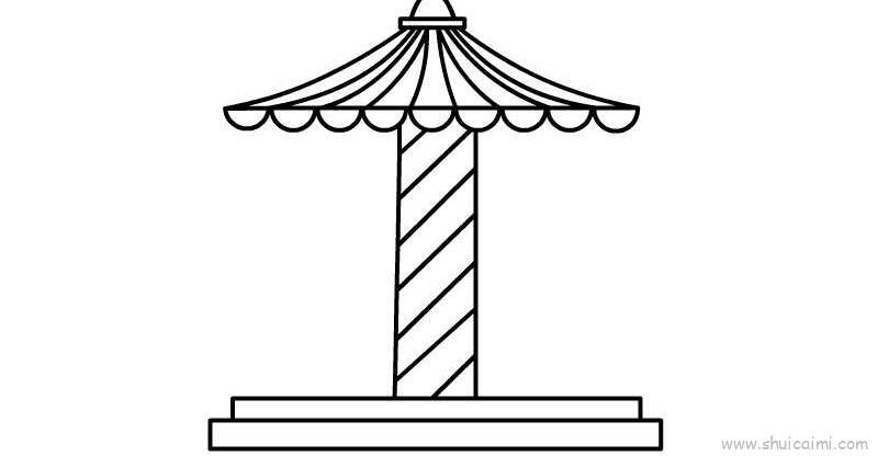马戏团儿童画怎么画 马戏团简笔画好看