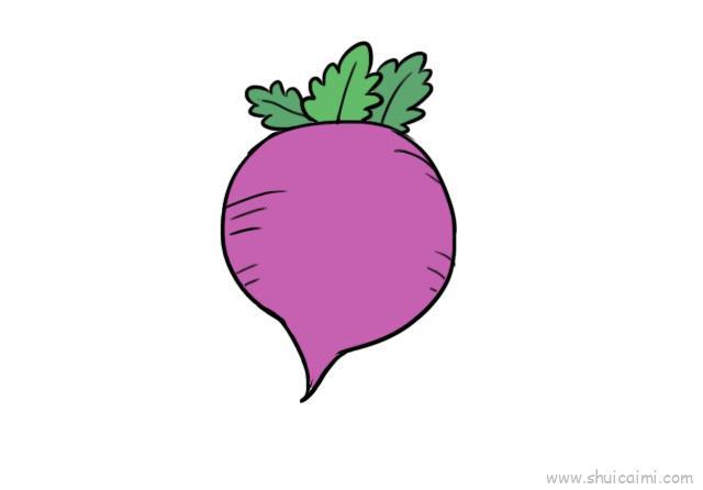 萝卜儿童画怎么画 萝卜简笔画简单又好看