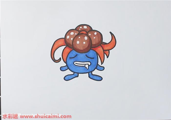 臭臭花怎么画 臭臭花简笔画漂亮