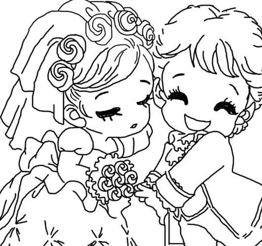 小人简笔画一男一女 小人简笔画一男一女可爱