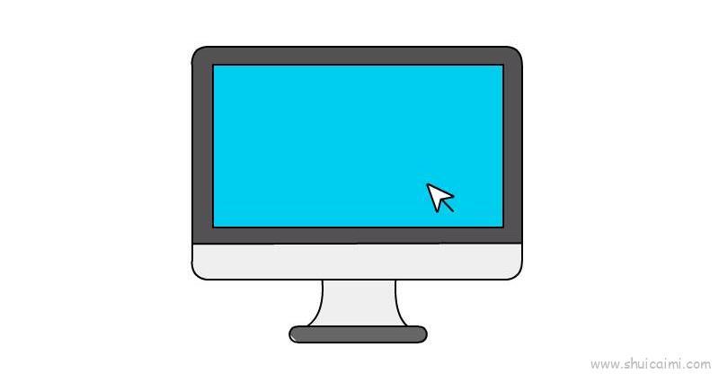 计算机儿童画怎么画 计算机简笔画图片