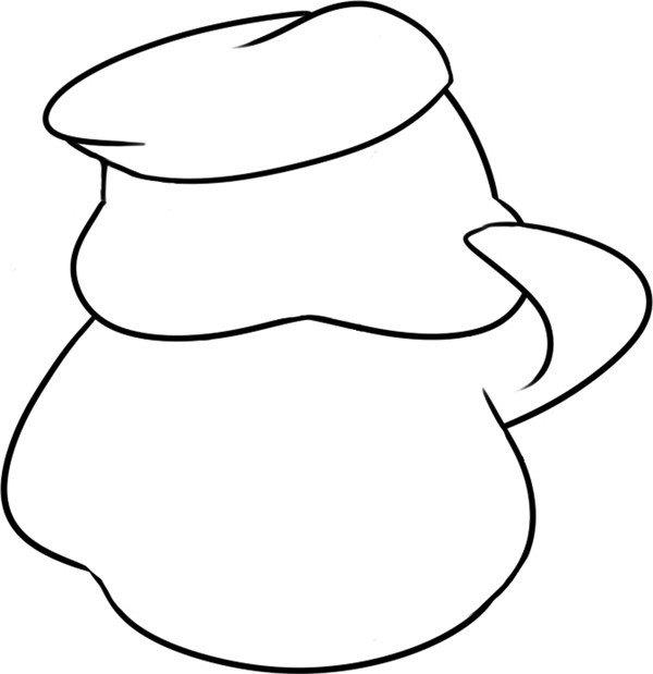 小小海军简笔画怎么画 小小海军简笔画画法