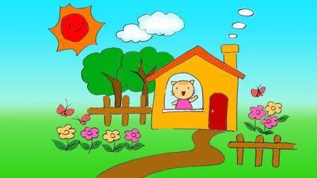 家的简笔画 家的简笔画图片大全