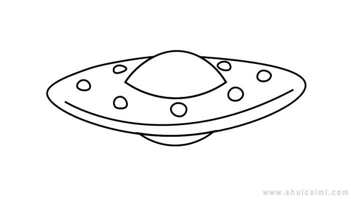 宇宙飞船简笔画怎么画 宇宙飞船简笔画步骤