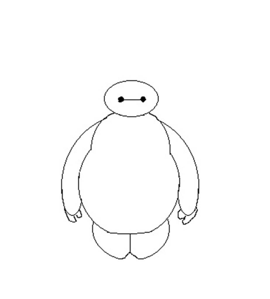 大白简笔画图片大全 大白简笔画图片大全可爱卡通