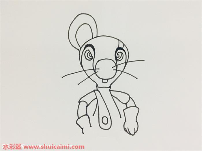 一只耳怎么画 一只耳简笔画简单又漂亮