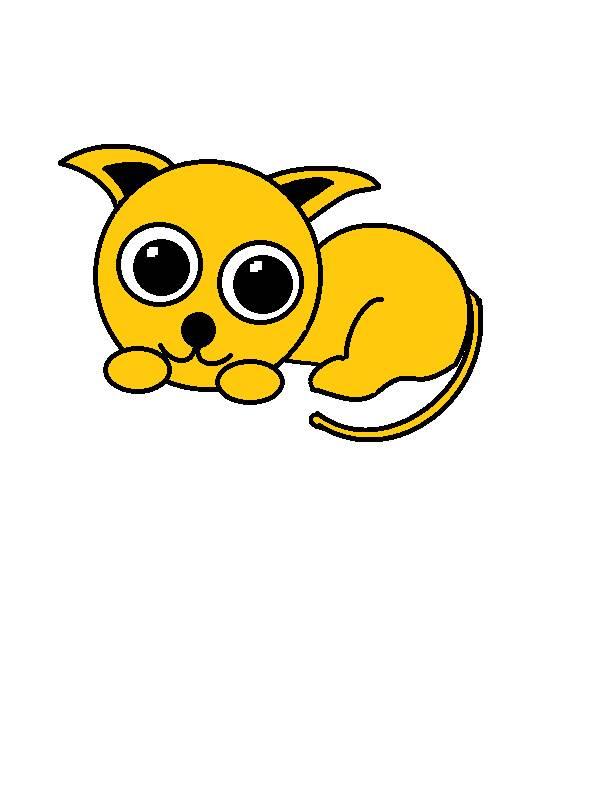 小花猫简笔画 小花猫简笔画简单又漂亮