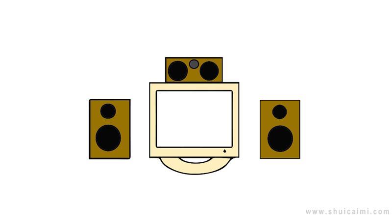 音响简笔画怎么画 音响简笔画顺序