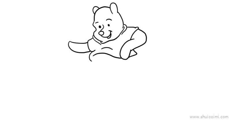 维尼熊儿童画怎么画 维尼熊简笔画画法