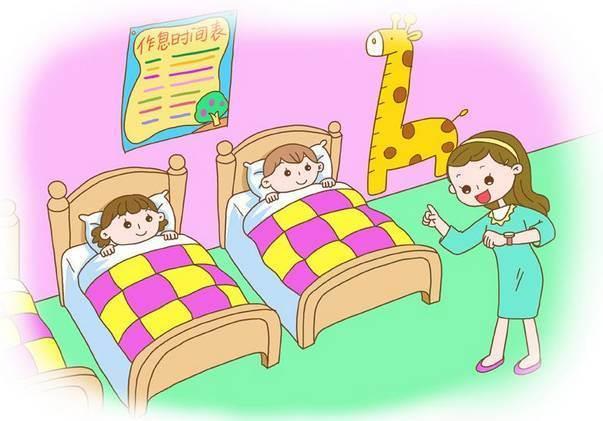 起床简笔画 起床简笔画图片女孩