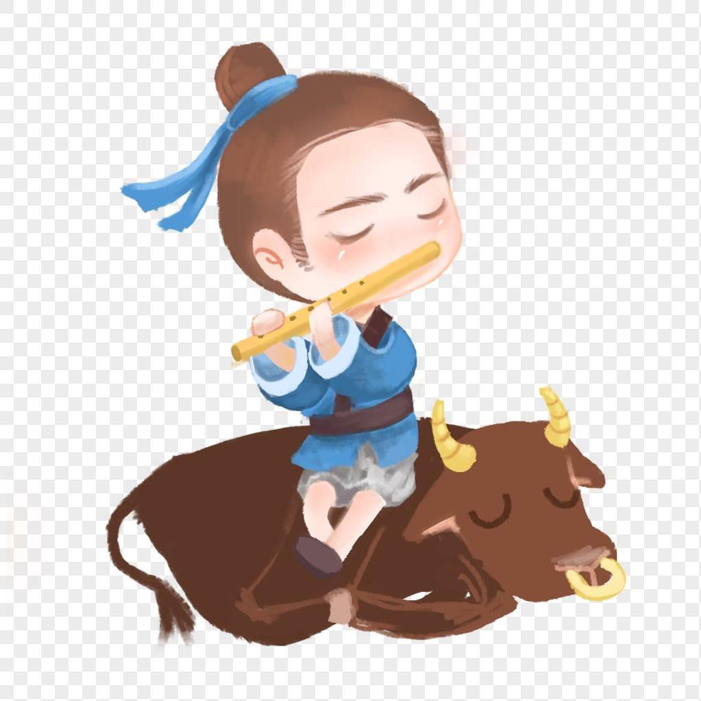 牛郎简笔画 牛郎织女简笔画