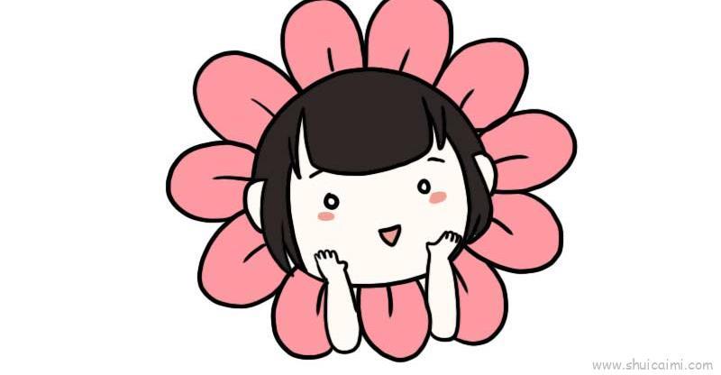 可爱小女孩头像儿童画怎么画 可爱小女孩头像简笔画好看