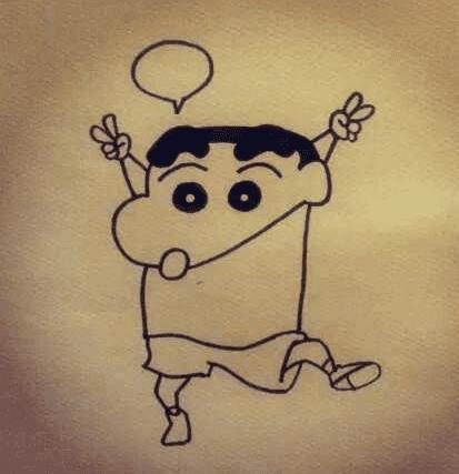 思考简笔画 人物思考简笔画