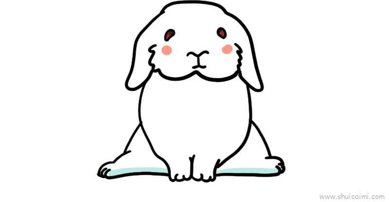 小兔子儿童画怎么画 小兔子简笔画图片大全