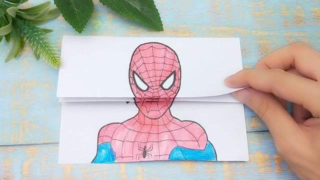 蜘蛛侠简笔画 蜘蛛侠简笔画简单又帅气