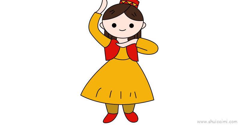 新疆特色儿童画怎么画 新疆特色简笔画图片大全