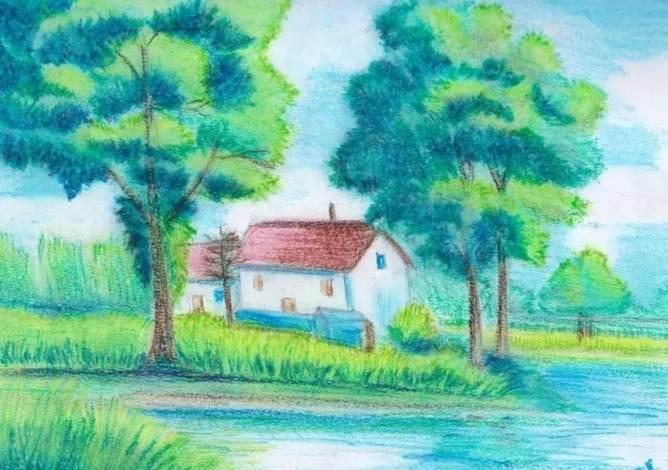 春天简笔画图片大全彩色 春天简笔画图片大全彩色