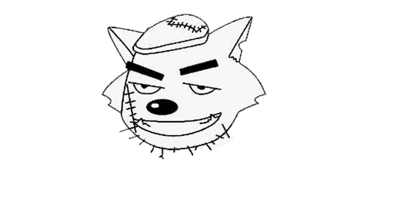 灰太狼简笔画怎么画 灰太狼简笔画图片