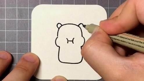 仓鼠简笔画 仓鼠简笔画大全可爱