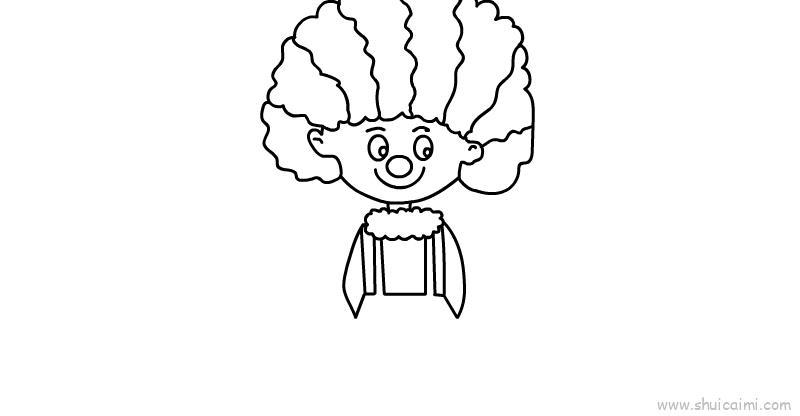 愚人节装扮儿童画怎么画 愚人节装扮简笔画画法