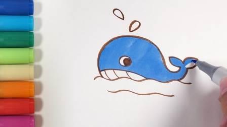 鲸鱼的简笔画 鲸鱼的简笔画图片