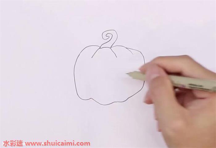 南瓜灯怎么画 南瓜灯简笔画图片大全带颜色
