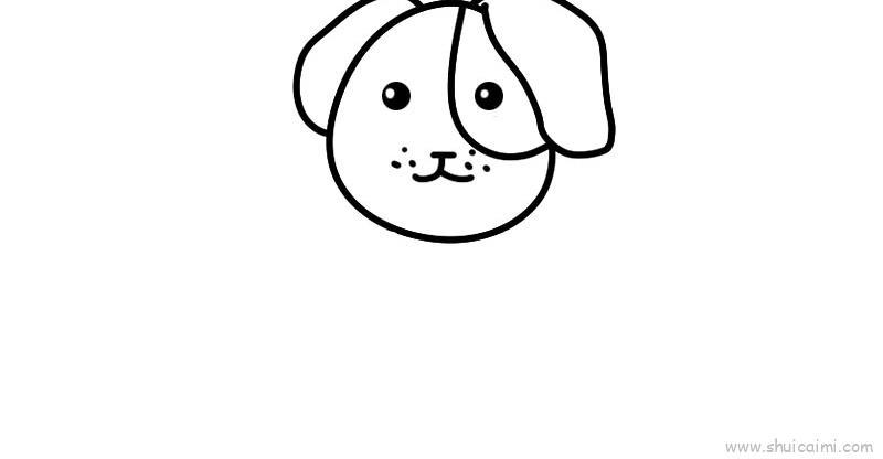 狗儿童画怎么画 画狗简笔画图片大全
