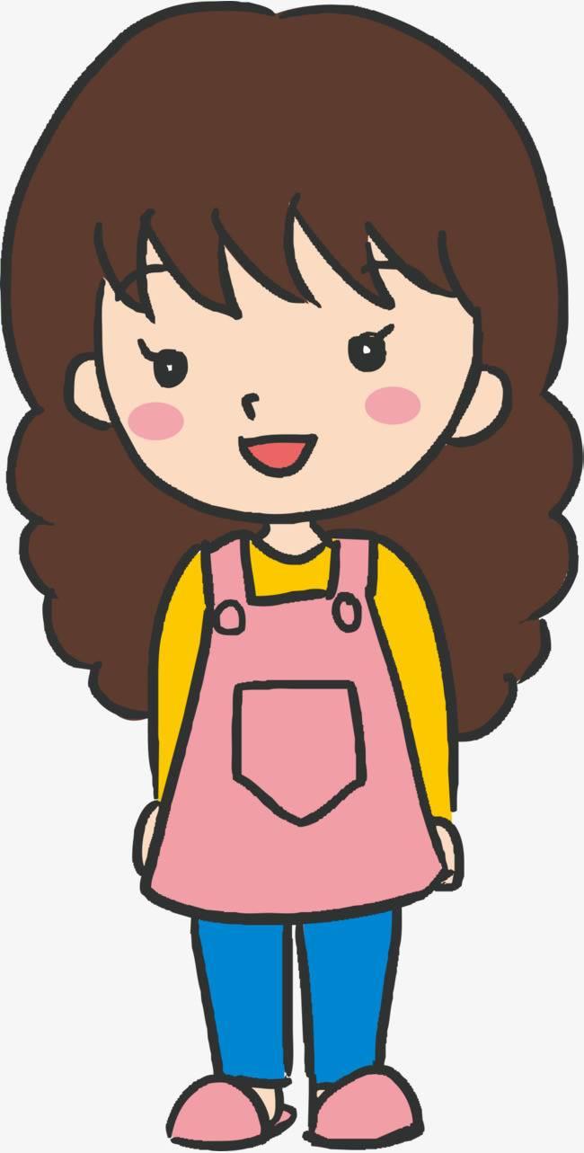 画妈妈简笔画最漂亮 画妈妈简笔画最漂亮全身彩色