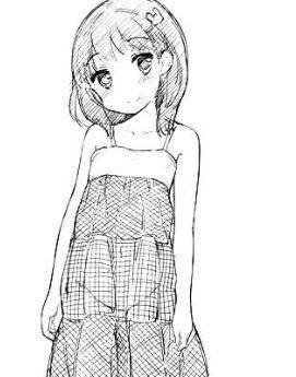 可爱女孩简笔画 可爱女孩简笔画卡通