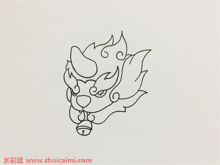 年兽怎么画 年兽简笔画画法