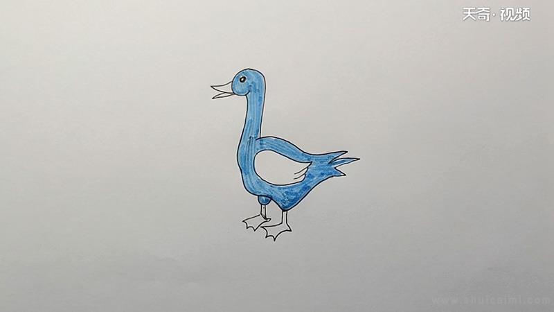 鸭子简笔画怎么画 鸭子简笔画简单又好看