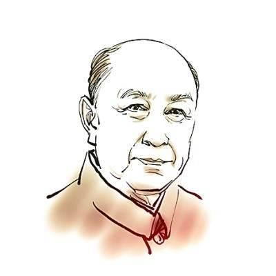 钱学森简笔画 钱学森简笔画Q版