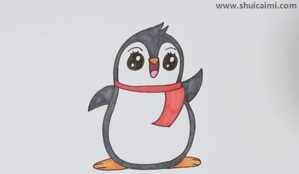 企鹅简笔画怎么画 企鹅简笔画画法