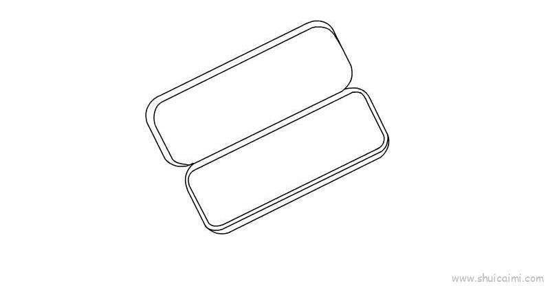 文具盒儿童画怎么画 文具盒简笔画画法